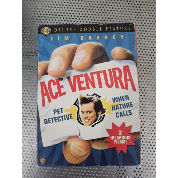 Ace Ventura Deluxe Double Feature (DVD, 2006, 3-Disc Set) - Picture 1 of 6